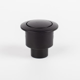 Кнопка слива для арматуры, 1-ур, 38 мм, черный матовый, IDDIS, 92038MB1AR