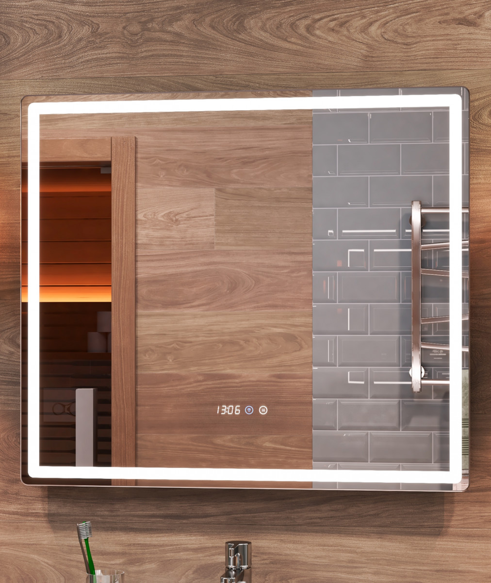 Зеркало Geometry Luxe 800 бесконтактное включение (на взмах), VIGO Зеркало Geometry Luxe 800 бесконтактное включение (на взмах), VIGO