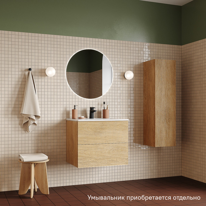 Тумба подвесная, 60 см, дуб светлый, Bild, IDDIS, BIL60V0i95 подходит умыв. 0136000i28 Тумба подвесная, 60 см, дуб светлый, Bild, IDDIS, BIL60V0i95 подходит умыв. 0136000i28