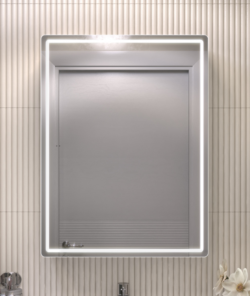 Шкаф навесной Geometry Classic 600 с зеркалом Шкаф навесной Geometry Classic 600 с зеркалом