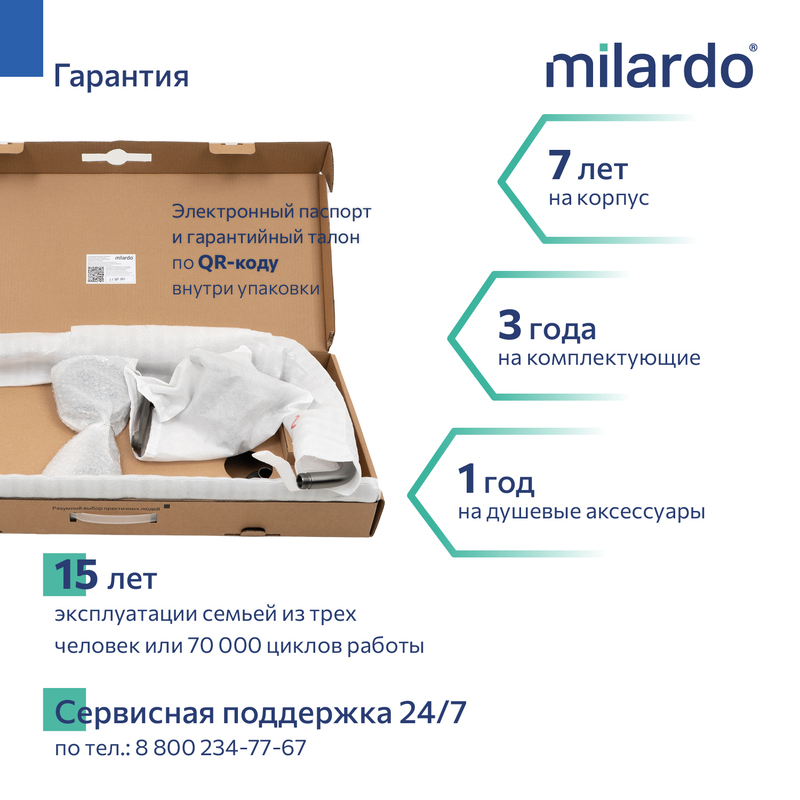 Душевая система с тропическим душем, графит, Лип (Leap), Milardo Душевая система с тропическим душем, графит, Лип (Leap), Milardo
