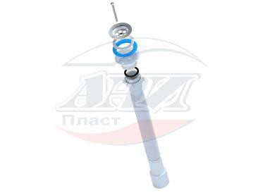 Сифон гофрированный удлиненный д/кухни 1 1/2"*40/50, 840-1590 мм (G116) Сифон гофрированный удлиненный д/кухни 1 1/2"*40/50, 840-1590 мм (G116)