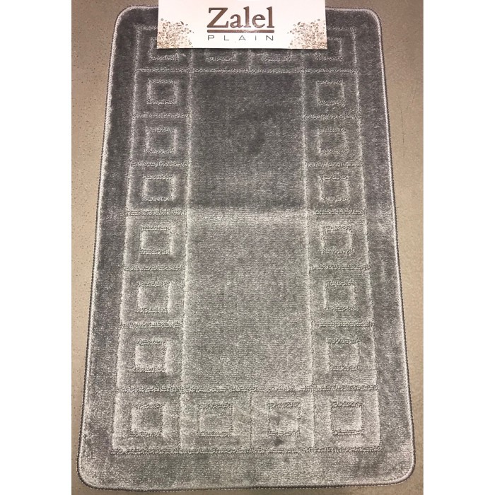 Коврик для в/к 55*90 1-пр GREY, ZALEL Коврик для в/к 55*90 1-пр GREY, ZALEL