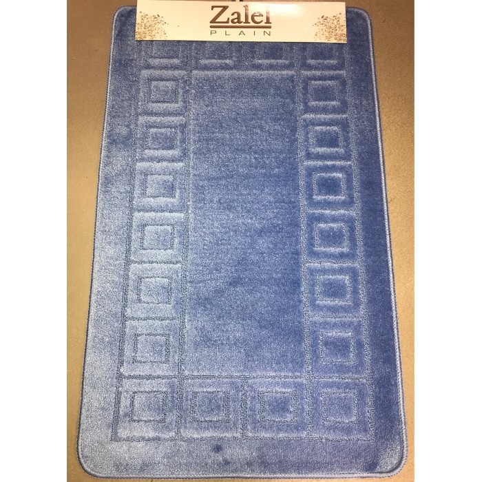 Коврик для в/к 55*90 1-пр L.BLUE, ZALEL Коврик для в/к 55*90 1-пр L.BLUE, ZALEL