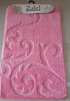 Коврик для в/к 55*90 1-пр PINK, ZALEL Коврик для в/к 55*90 1-пр PINK, ZALEL
