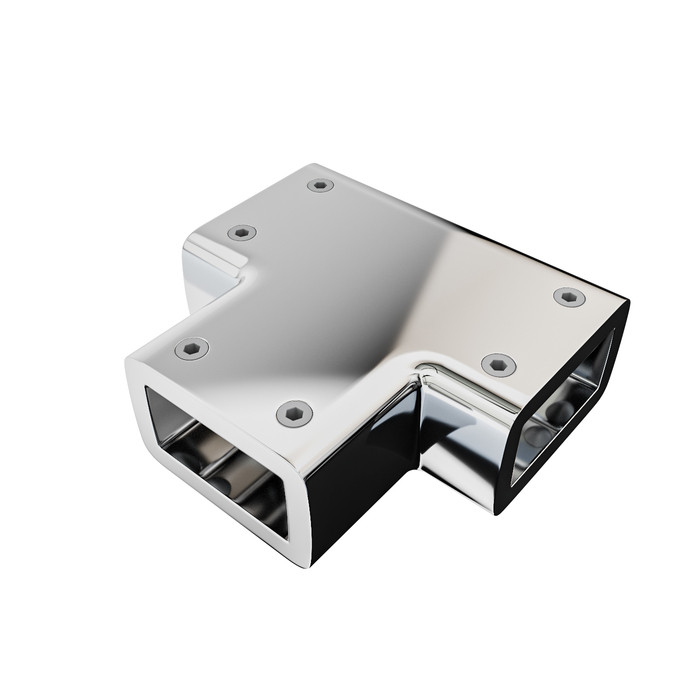 Коннектор каркаса душевой перегородки Walk In, хром, Slide, IDDIS, SLI1CS0i23 Коннектор каркаса душевой перегородки Walk In, хром, Slide, IDDIS, SLI1CS0i23