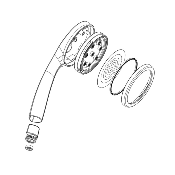 Лейка для душа, SpaHome, IDDIS, SPA1F00i18 Лейка для душа, SpaHome, IDDIS, SPA1F00i18