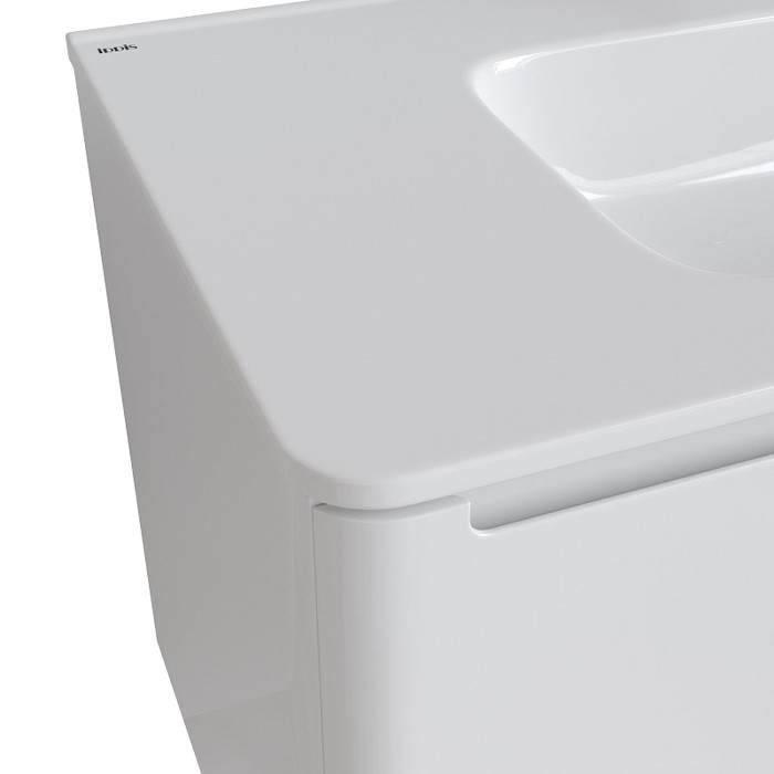 Тумба с умывальником, подвесная, 100 см, белая, Edifice, IDDIS, EDI10W1i95K Тумба с умывальником, подвесная, 100 см, белая, Edifice, IDDIS, EDI10W1i95K