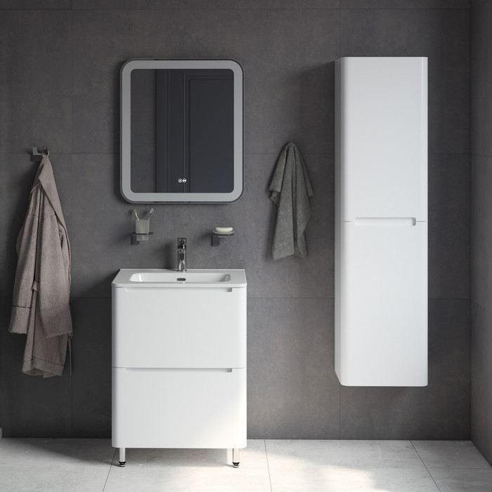 Тумба с умывальником, напольная, 60 см, белая, Edifice, IDDIS, EDI60WFi95K Тумба с умывальником, напольная, 60 см, белая, Edifice, IDDIS, EDI60WFi95K